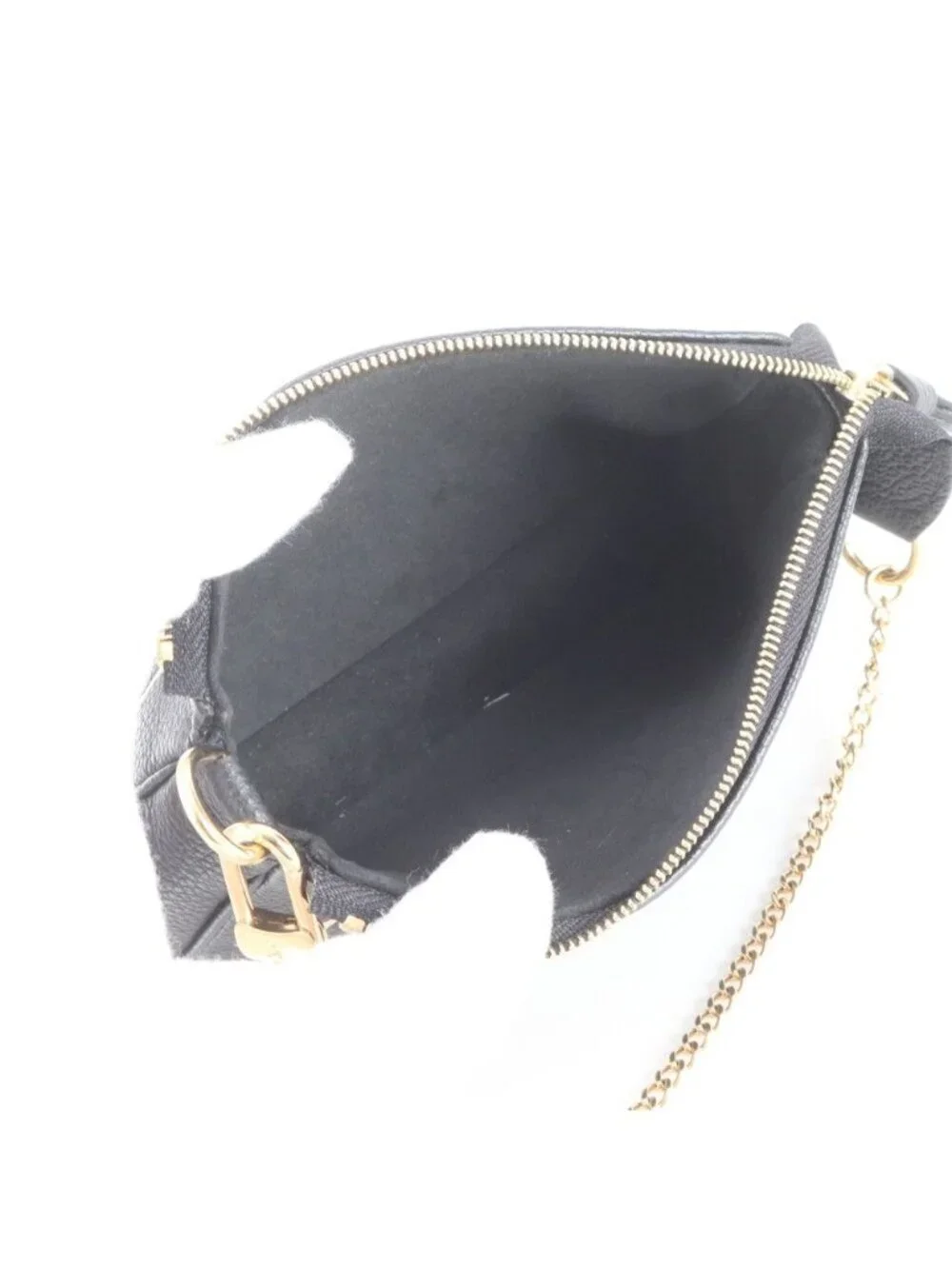 Louis Vuitton Monogram Empreinte Mini Pochette Accessoires Leather Handbag